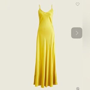 JCrew Sleeveless Spaghetti Strap Slip Maxi Dress Silk
